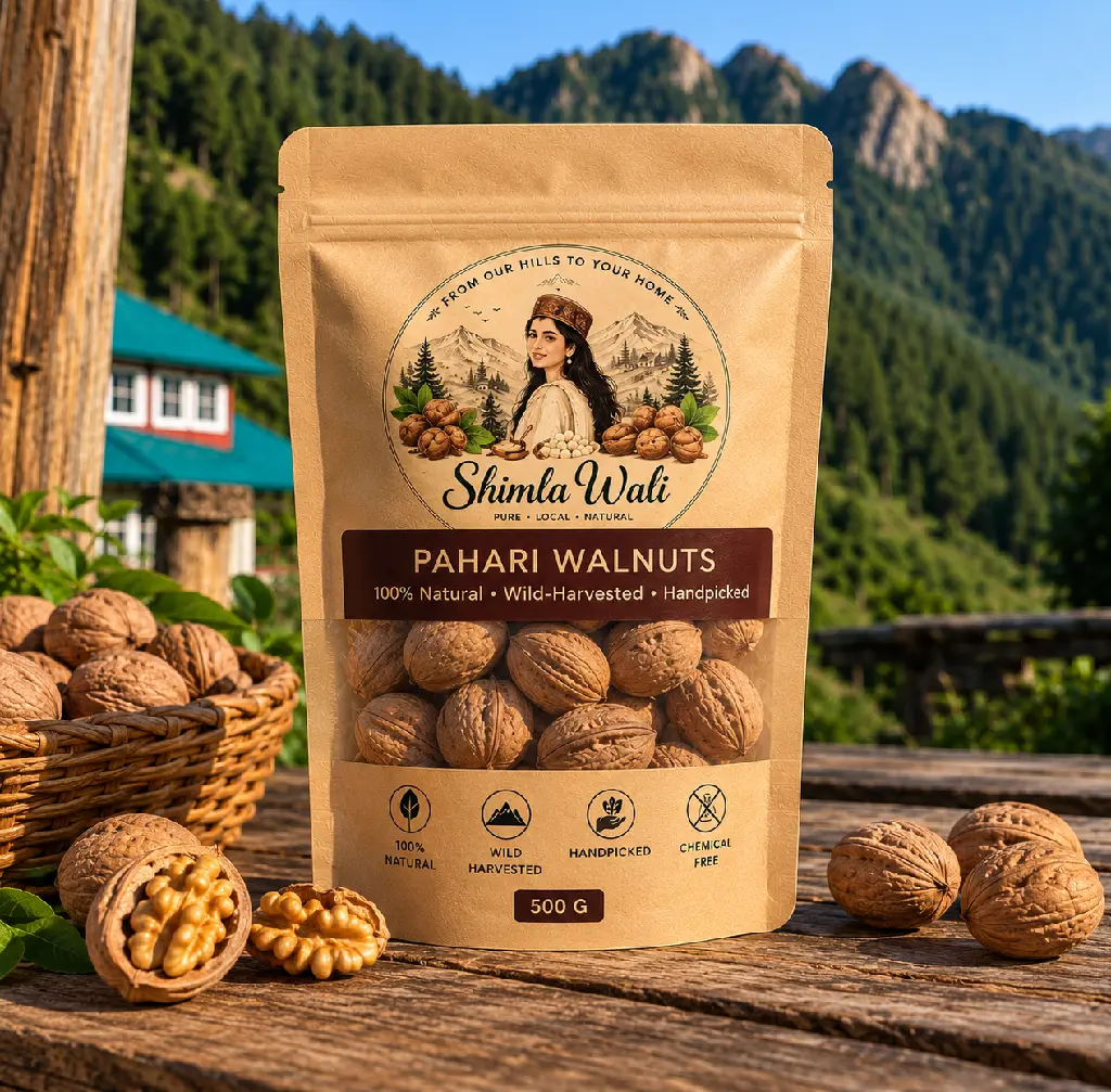 Shimla Wali Pahari Walnuts in the Mountains.webp